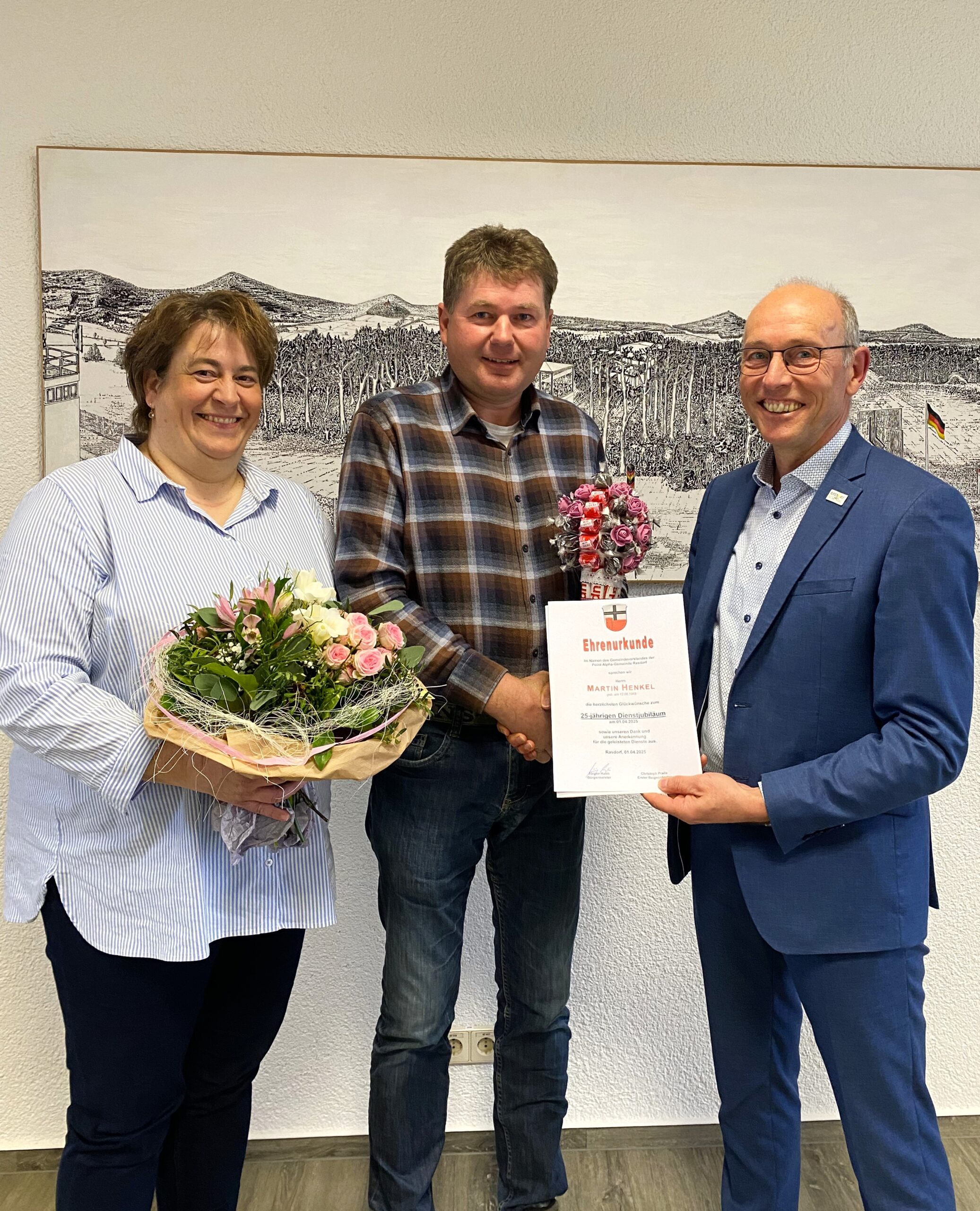 Dienstjubiläum Martin Henkel